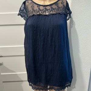 Carla Conti Italian Silk Top/Tunic